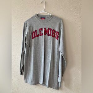 Ole Miss Champion long sleeve tee
